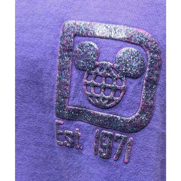 Walt Disney World Parks Purple Passion Spirit Jersey women’s M Oversized 2019 - Picture 3 of 8